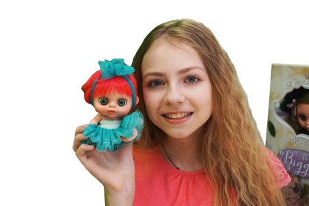 фото Кукла пупс Berjuan БЭБИ БИГГЕРС с запахом ванили 14 см (PELIRROJO)