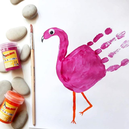 фото Пальчиковые краски безглютеновые MALINOS Fingerfarben непроливаемые 6 цветов