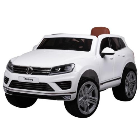 фото Детский джип VW Touareg M 3670EBLR-1 с кожаным сиденьем (белый) фото Детский джип VW Touareg M 3670EBLR-1 с кожаным сиденьем (белый)