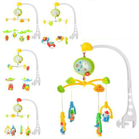 фото Карусель на кроватку 6518 ABCDE Малютка