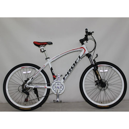 фото Спортивный велосипед 26 дюймов Profi EXPERT 26.4M (бело-красный)