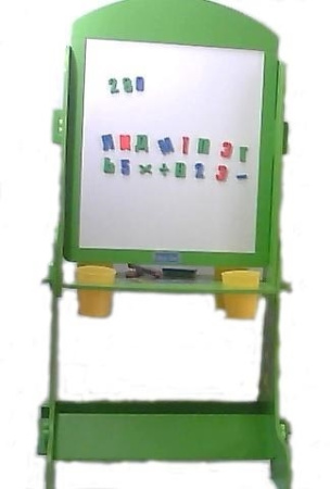 фото Двухсторонняя доска-мольберт MQ 0801-5 зеленый,деревянный (М 1717-5)