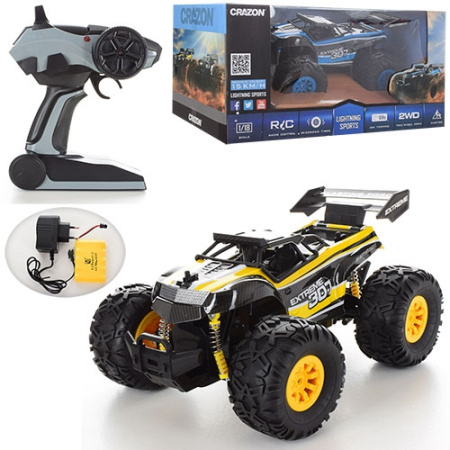 фото Джип на радиоуправлении 171802B небьющийся корпус (28см)