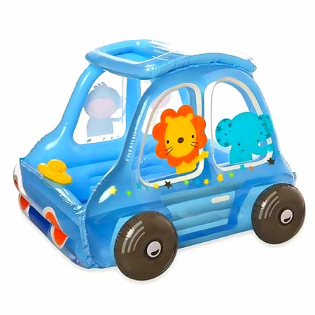 фото Игровой центр машина со зверятами intex 48661