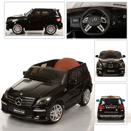 фото Детский джип Mercedes ML 63 ELR-2 открывающиеся двери (черный) фото Детский джип Mercedes ML 63 ELR-2 открывающиеся двери (черный)