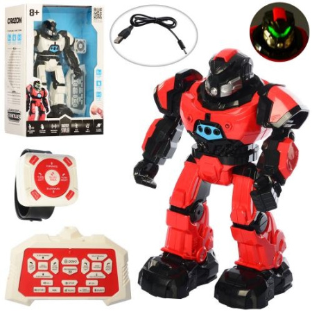 фото Сенсорный робот с пультом управления 1702 танцует и ездит (27 см)