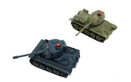 фото Танковый бой р/у 1:32 HuanQi 555 Tiger vs Т-34