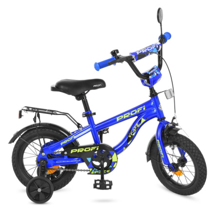 фото Детский велосипед Profi 14 дюймов T14151 Space страховочные колеса (синий)
