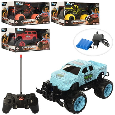 фото Джип с пультом управления HB-YY1601 резиновые колеса с амортизаторами (28 см)