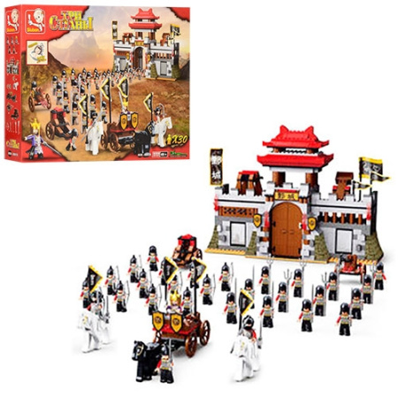 фото Детский конструктор SLUBAN M38-B0578 замок рыцарей (839 деталей)