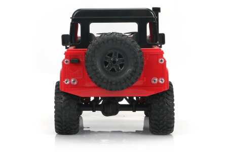 фото Машинка на радиоуправлении 1:12 MN Model Краулер D90 Defender полноприводный (красный)