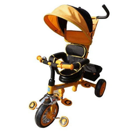 фото Детский трехколесный велосипед B32-TM-2 с мягким сиденьем (оранжевый)