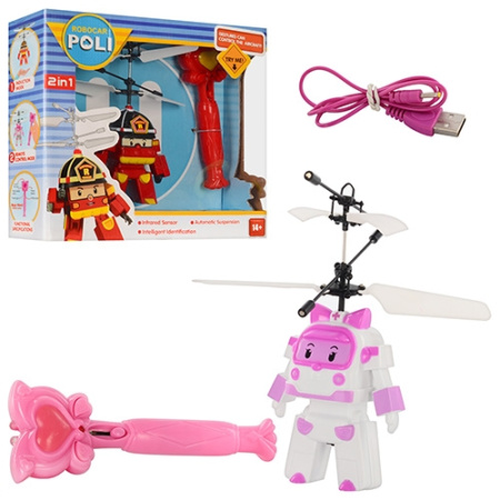 фото Вертолет Робокар Полли 518 на управлении (2 вида)