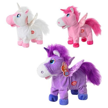 фото Мягкий единорог ChibiToys MP 0826 двигается