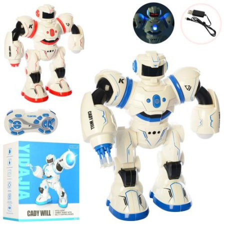 фото Робот с пультом управления K1 реагирует на руку стреляет присосками (36 см) фото Робот с пультом управления K1 реагирует на руку стреляет присосками (36 см)