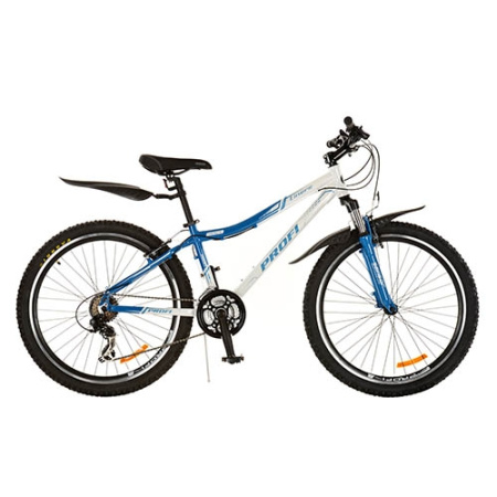 фото Спортивный велосипед 26 дюймов Shimano XM261G Profi (бело-голубой галоген) фото Спортивный велосипед 26 дюймов Shimano XM261G Profi (бело-голубой галоген)