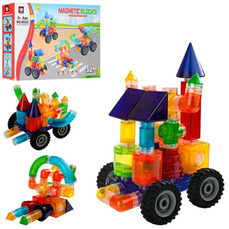 фото Конструктор для детей 8032 магнитный (32 детали)