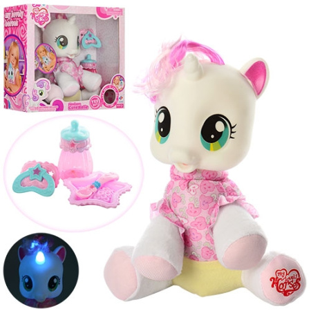 фото Лошадка 83097 Розовый пони с аксессуарами (музыка, свет)