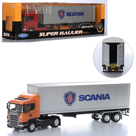 фото Детский игровой трейлер WELLY 32626-71S-W инерционный (53см)