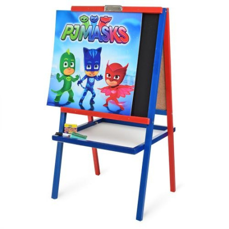 фото Мольберт для детей PJMasks M 071 двухсторонний из ДСП