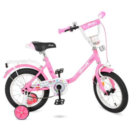 фото Детский велосипед 14 дюймов Prof1 Y1481 Flower (розовый) фото Детский велосипед 14 дюймов Prof1 Y1481 Flower (розовый)