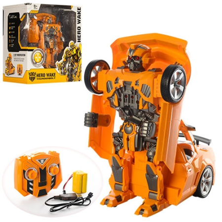 фото Трансформер с радиоуправлением 28168 робот-машина звук свет (27см)