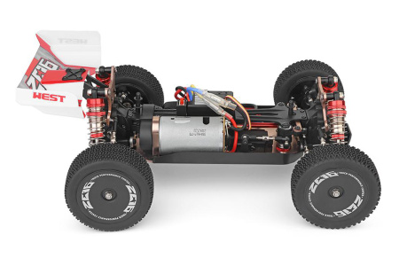 фото Машинка на радиоуправлении 1:14 багги WL Toys 144001 4WD (красный)