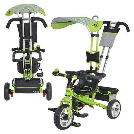 фото Детский трехколесный велосипед TurboTrike М 5362-3 (зеленый)