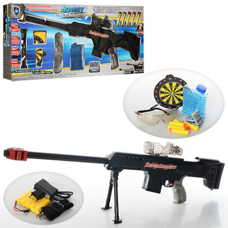 фото Снайперский автомат для детей 661-3 водяные пули и присоски (78см)