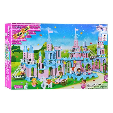 фото Конструктор BANBAO 8363 Замок принцессы (960 деталей)