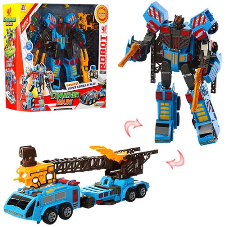 фото Детский игровой трансформер 899-39 робот-кран (29см)