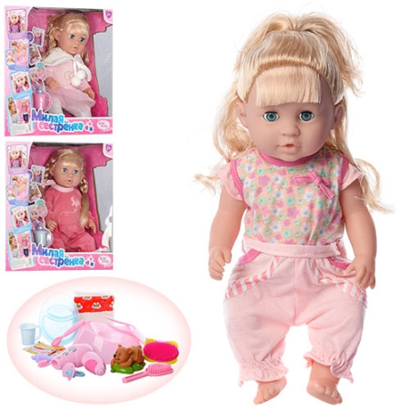 фото Кукла с функциями и аксессуарами R317003-18-C8-C22 Милая сестренка (42см)