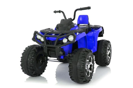 фото Детский полноприводный квадроцикл Bambi M 3999EBLR-4 кожаное сиденье (синий)