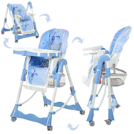 фото Стульчик для кормления RT-002N-19 складной (синий)