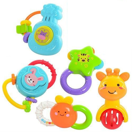 фото Детские погремушки WinFun 3087 NL (5 шт)