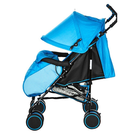 фото Коляска детская прогулочная Bambi M 3421-12 трость (голубая)