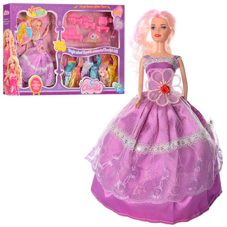 фото Кукла с нарядами и мебелью Y741B расческа