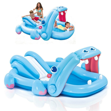 фото Игровой центр Intex 57150 надувной с горкой