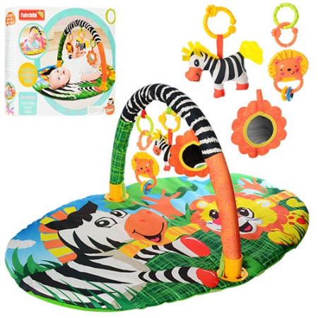 фото Коврик для младенца FC004 овал с дугой