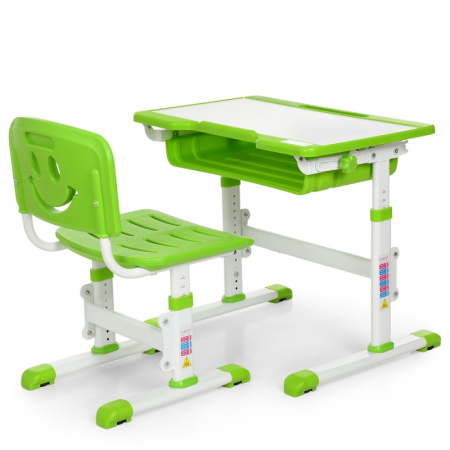 фото Парта Bambi M 3230-5 регулируемая, наклон до 60 градусов (зеленая)