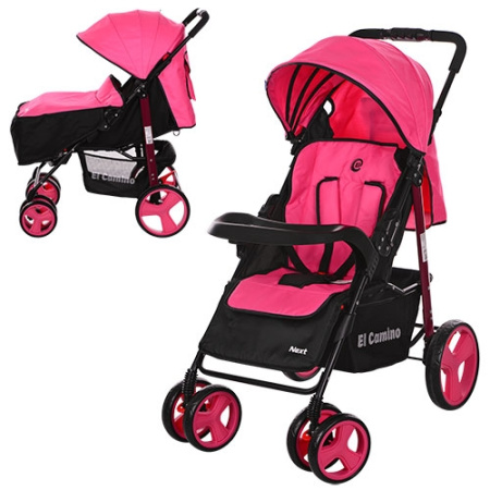 фото Коляска для детей M 3444-8 NEXT прогулочная книжка (розовая)