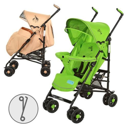 фото Детская прогулочная коляска Bambi 1109-5-13 с чехлом на ножки