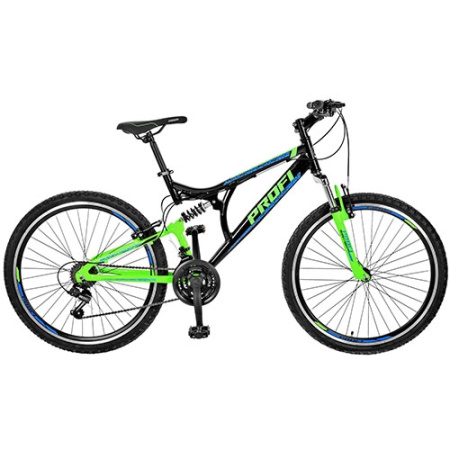 фото Спортивный велосипед 26 дюймов Profi GW26LASTING A26.1 (черно-зеленый)