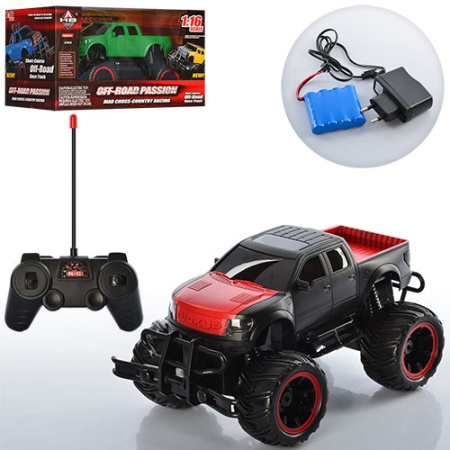 фото Джип HB-DC13-14 на пульте управления с резиновыми колесами (27 см)