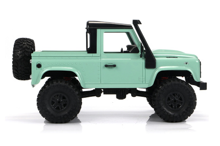 фото Машинка на радиоуправлении 1:12 MN Model Краулер D90 Defender полноприводный (бирюзовый)