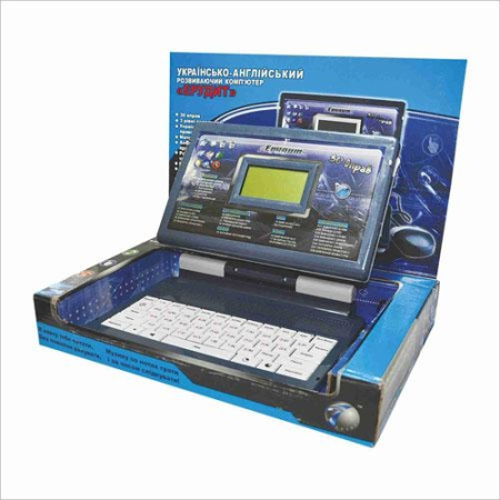 фото Украинско-английский развивающий ноутбук Tongde 307987 U/20222 E Эрудит 30 функций