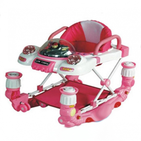 фото Детские ходунки трансфрмер Bambi 2 в 1 138 FC ходунки-качалка