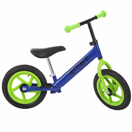 фото Беговел для детей 12 дюймов PROF1 KIDS M 3440A-5 резиновые колеса (синий)