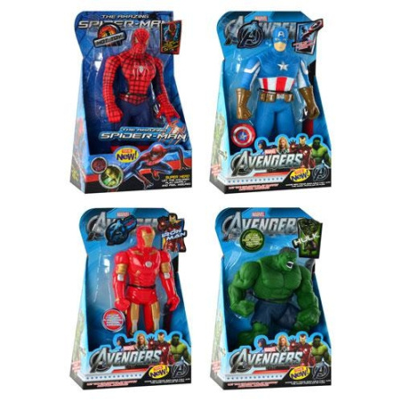 фото Фигурка супергероя 3310-11-12-13 Мстители