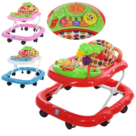 фото Ходунки-каталка для детей 2в1 BAMBI R28